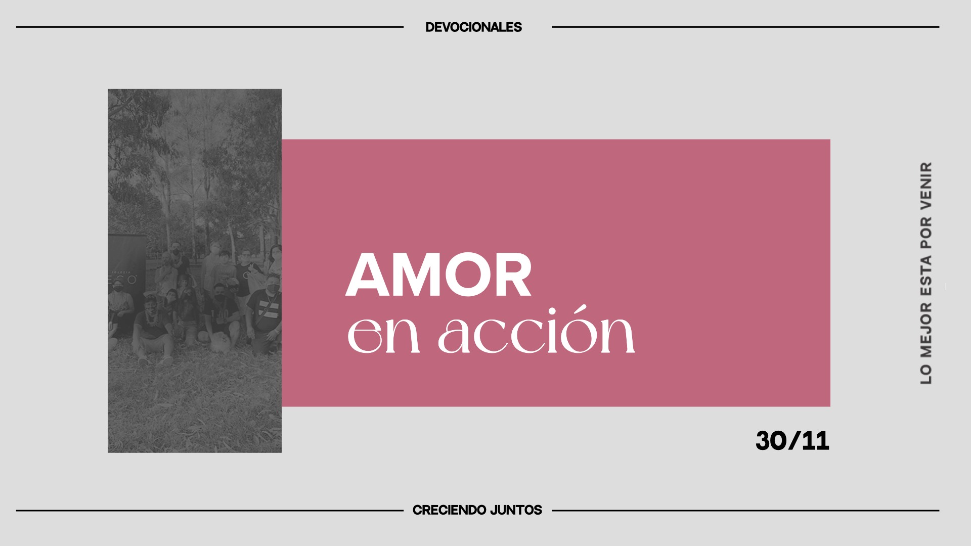 Amor en acción